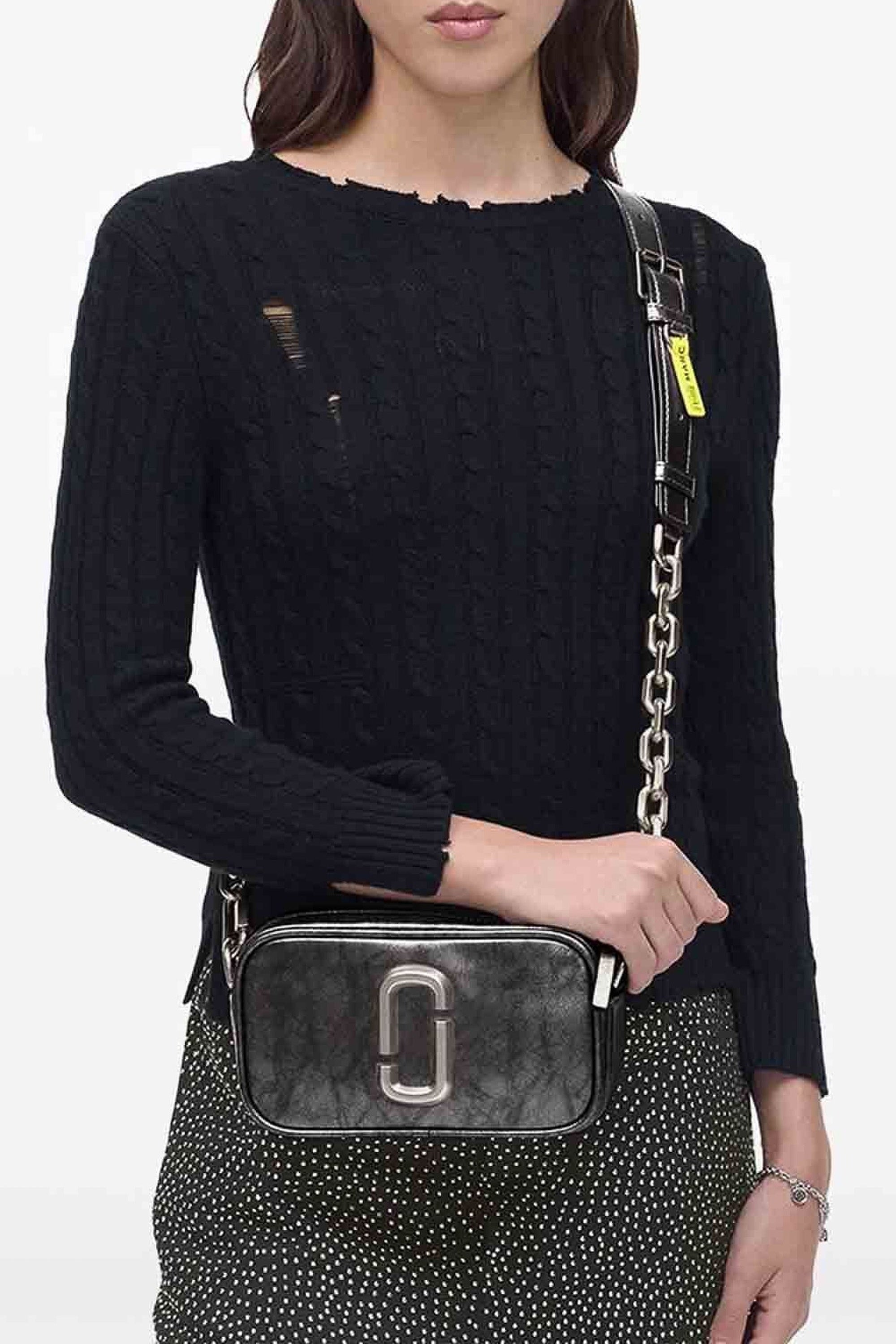 Sac à bandoulière en cuir - Dark Grey