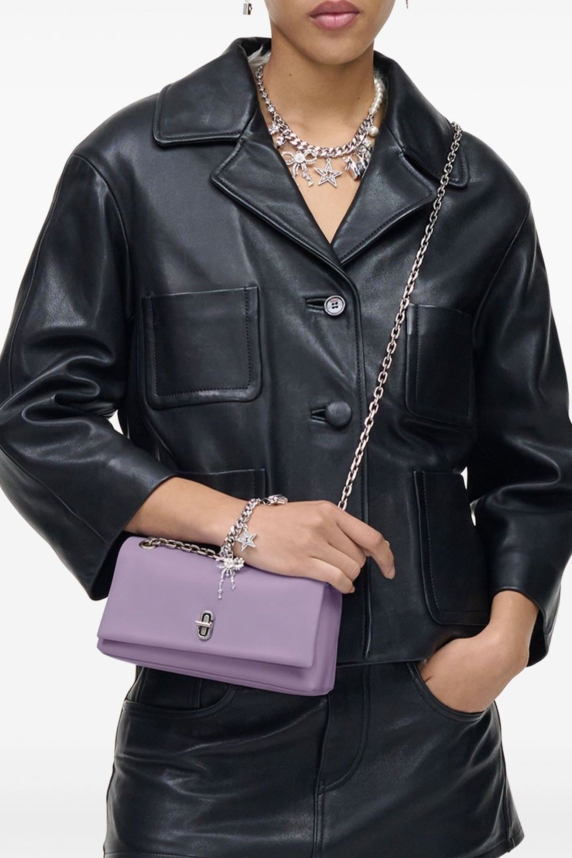Petit sac The Dual avec anse en cuir - Ivy