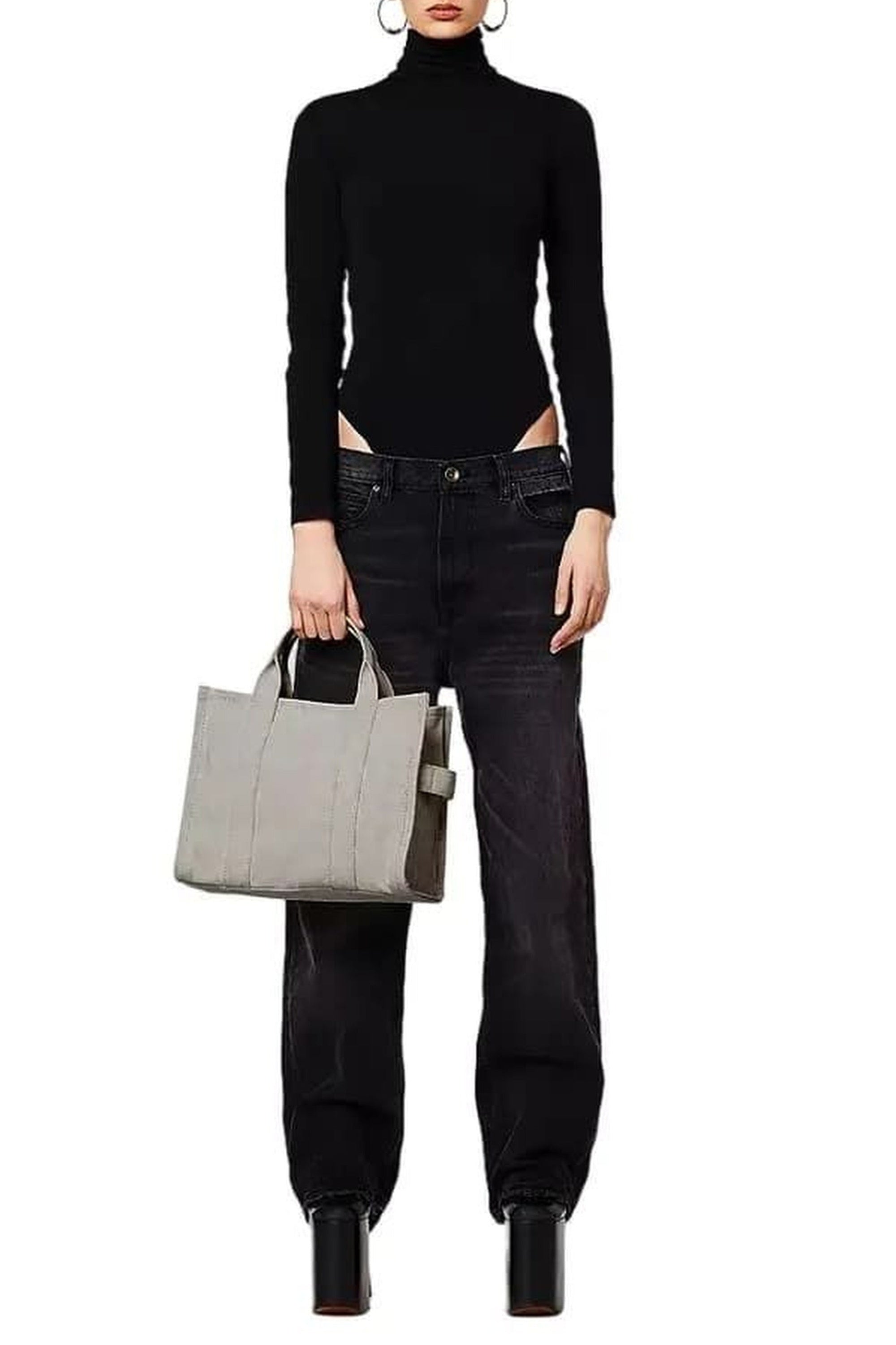 Sac The Tote Bag en toile - Eggshell & Optic White