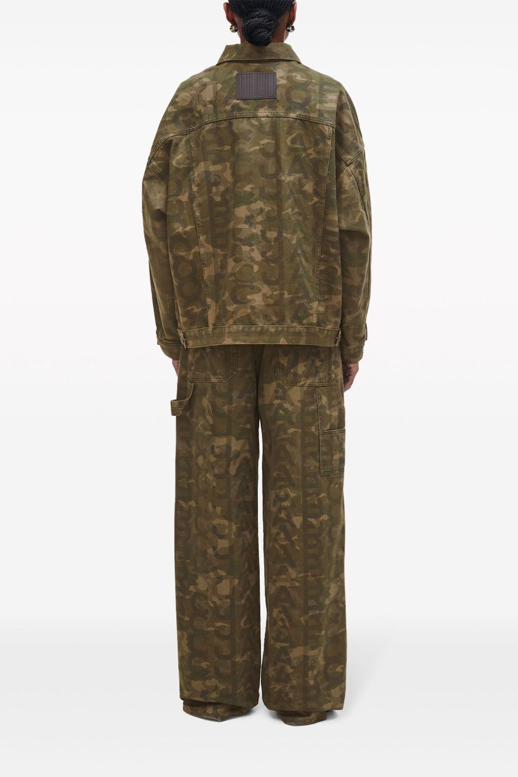 Veste boutonnée camouflage - Camo Multicolor