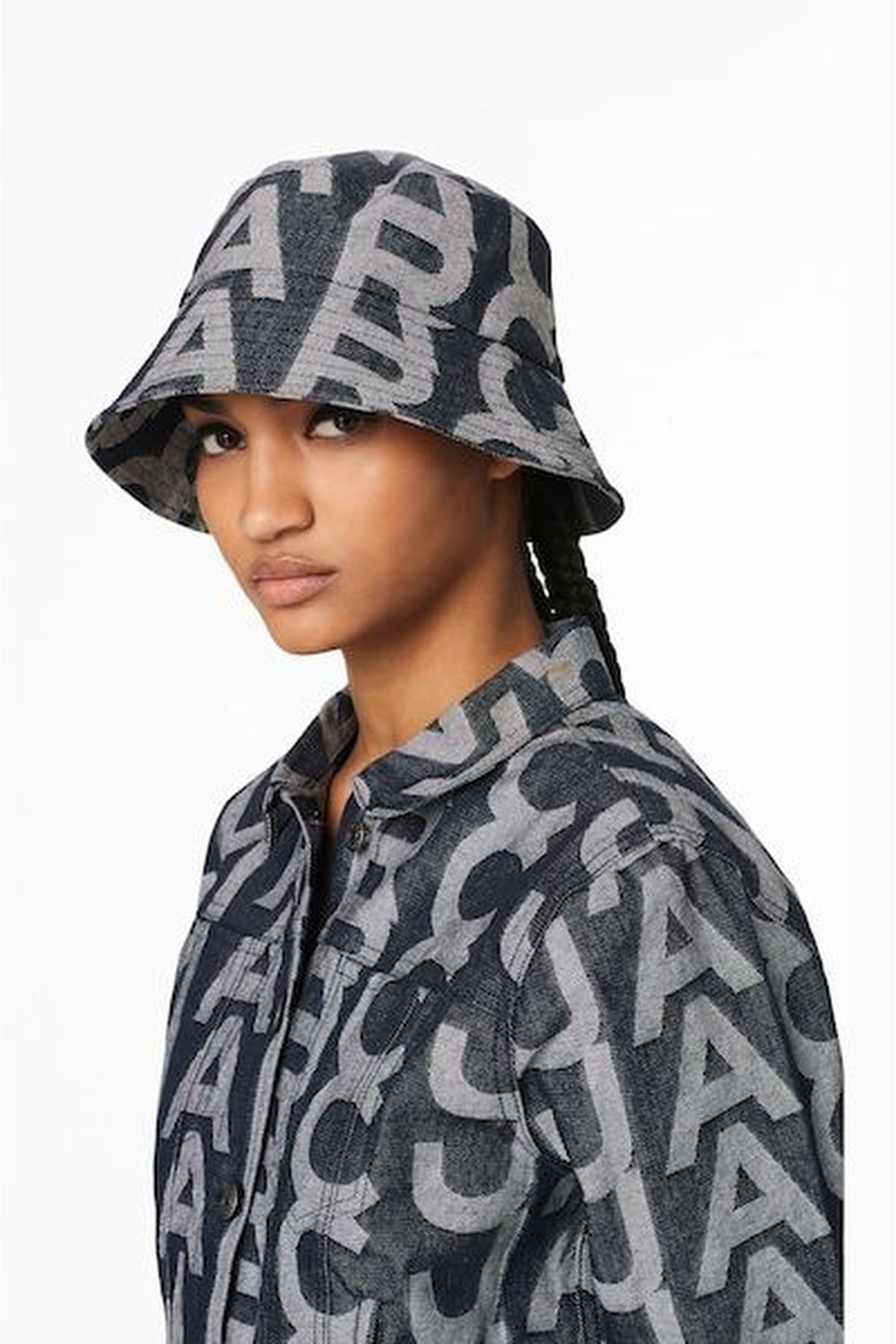 Bob Monogram en denim - Denim Blue