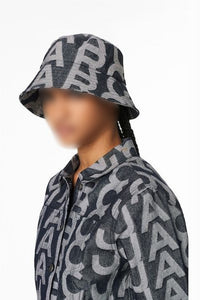 Bob Monogram en denim - Denim Blue