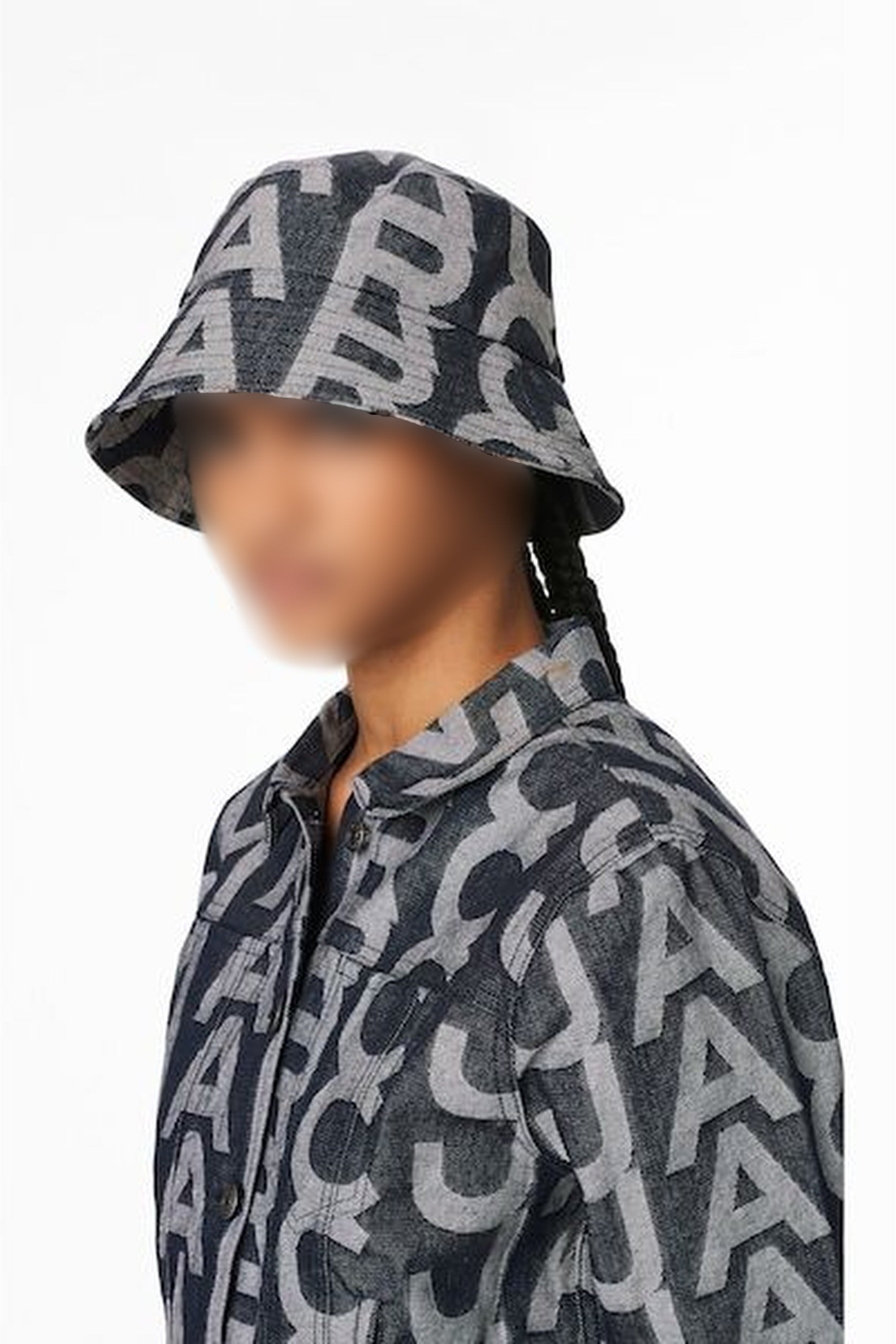 Bob Monogram en denim - Denim Blue