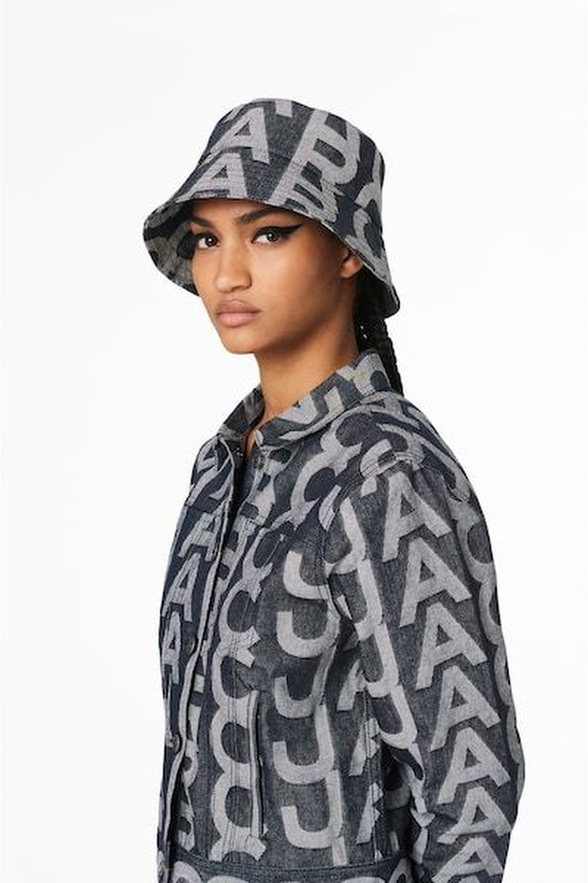 Bob Monogram en denim - Denim Blue