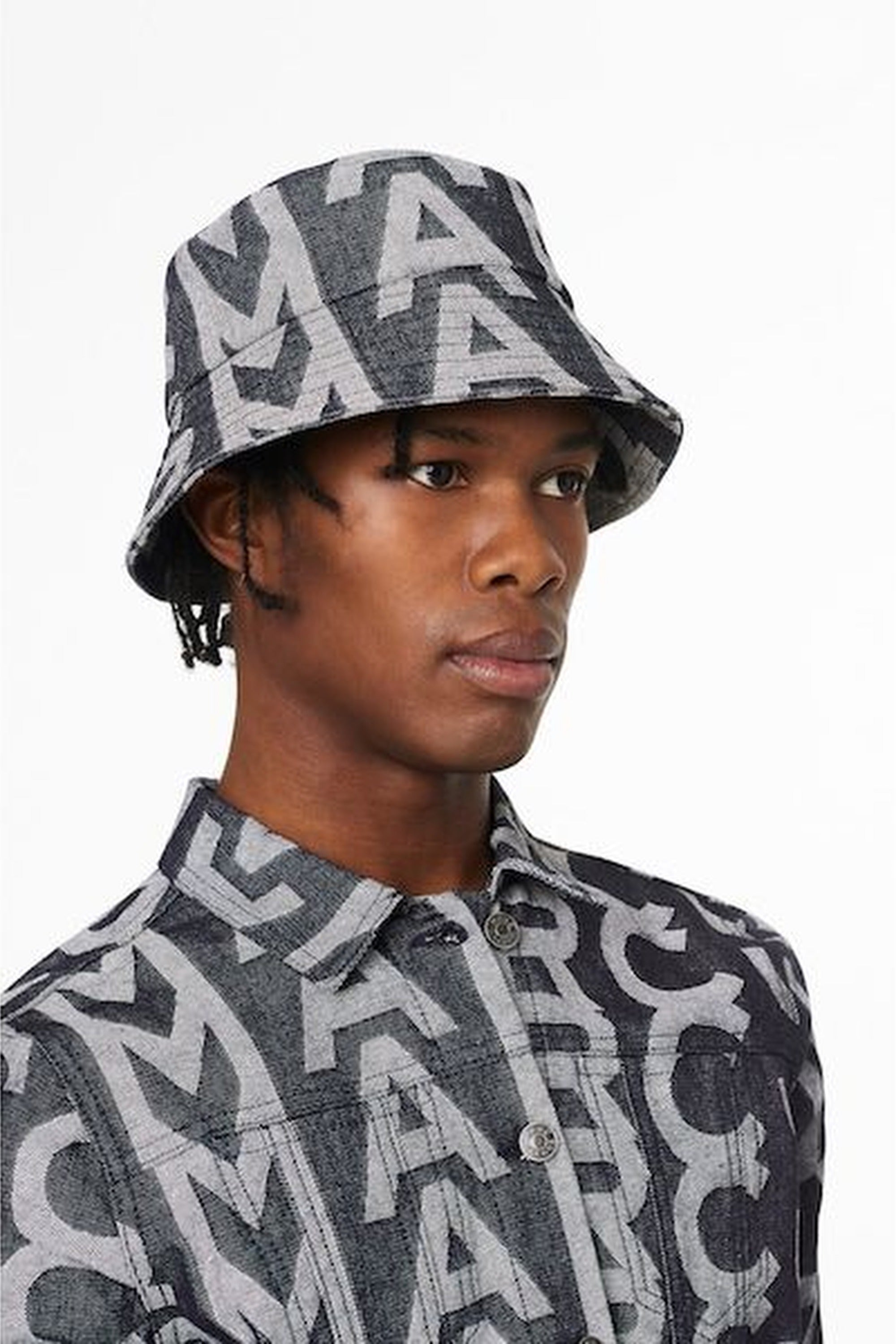 Bob Monogram en denim - Denim Blue