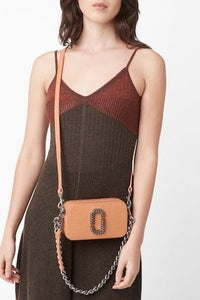 Sac The Snapshot  en cuir - Orange