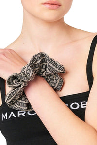Élastique Monogram pour cheveux - Natural Jacquard
