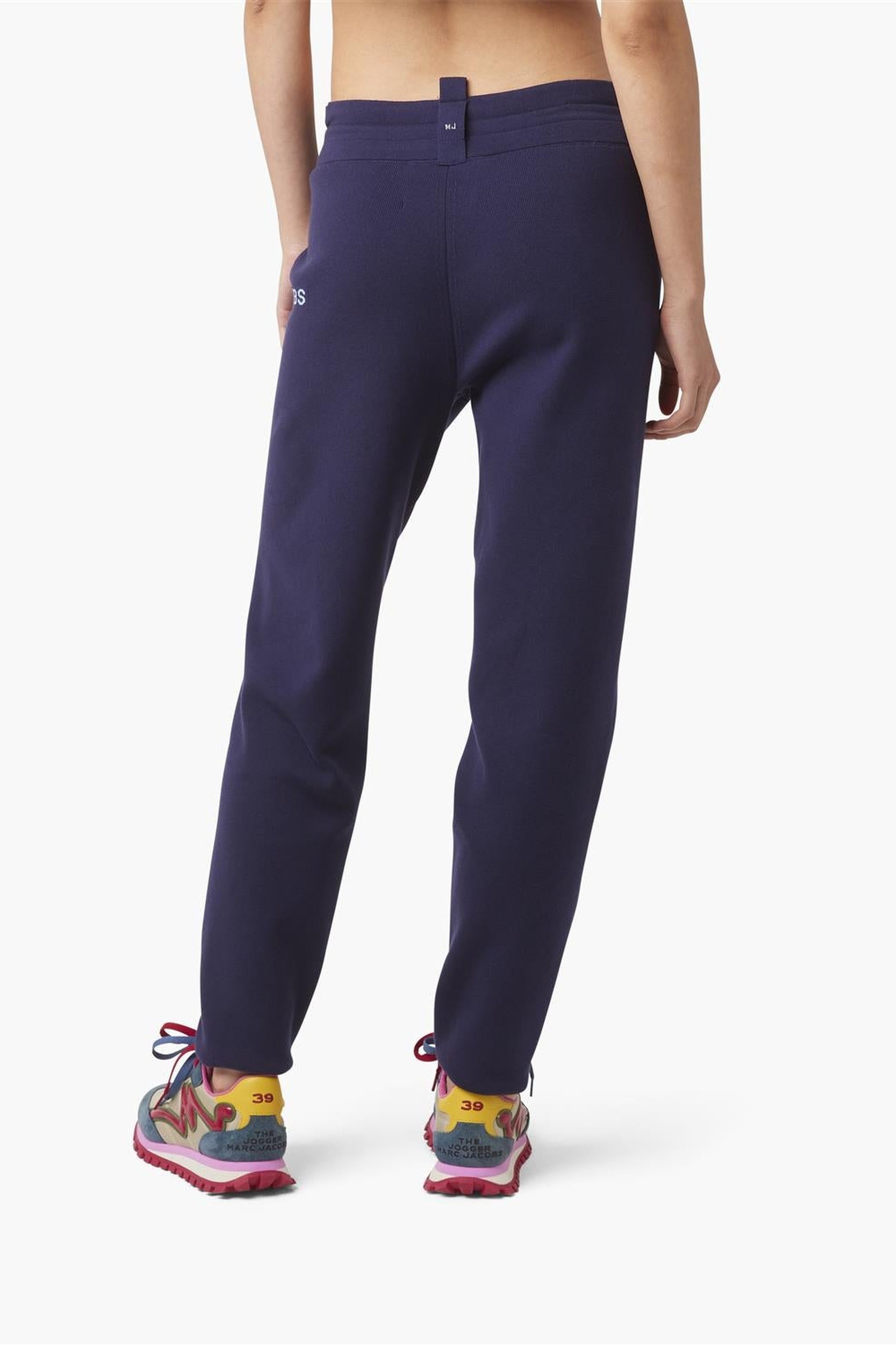 Pantalon de survêtement avec logo en maille - Blue Navy
