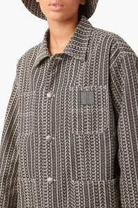 Veste à poches multiples - Beige Multicolor