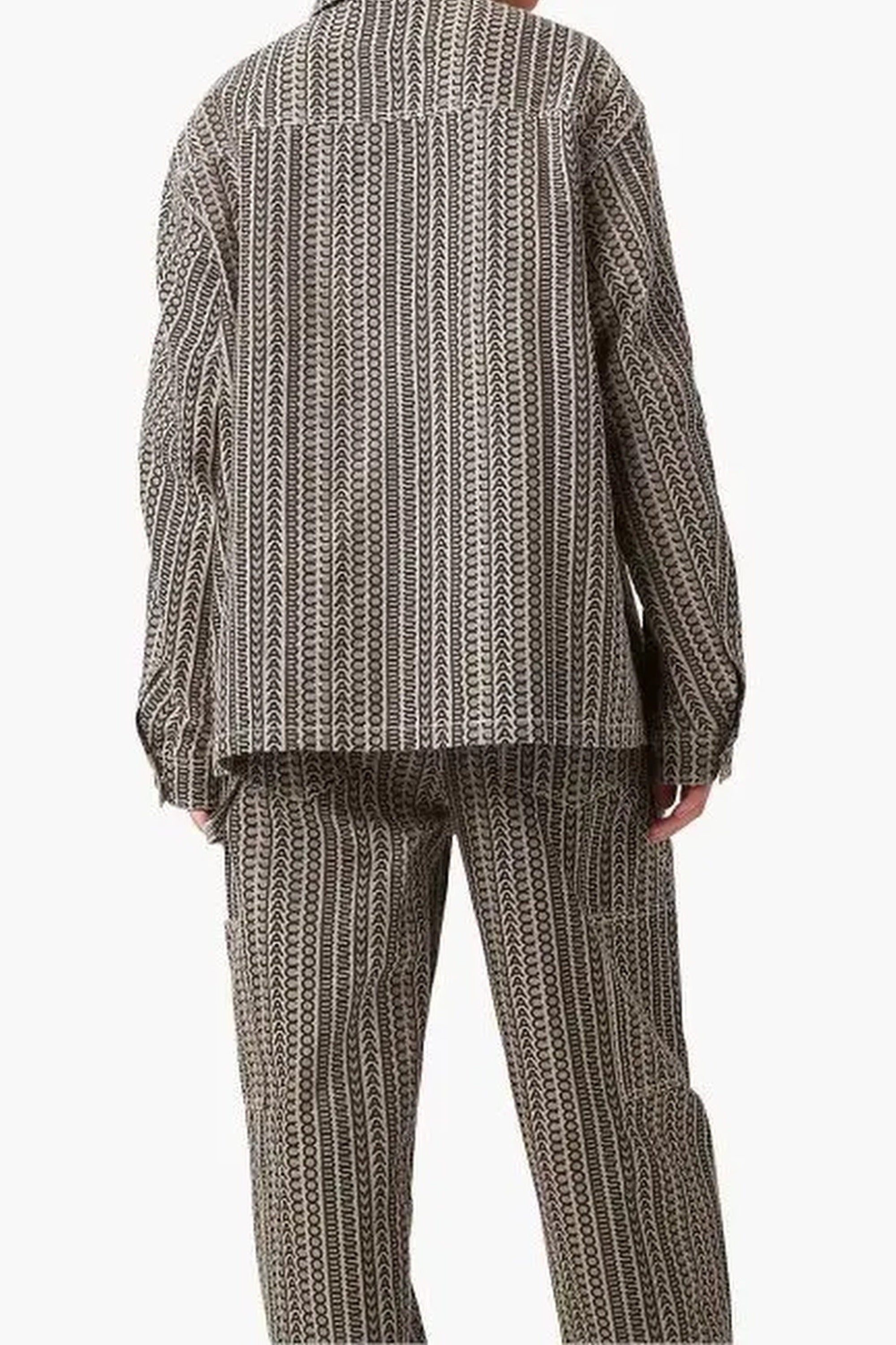 Veste à poches multiples - Beige Multicolor
