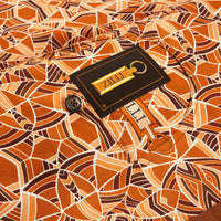 Surchemise à motif en daim - Marron