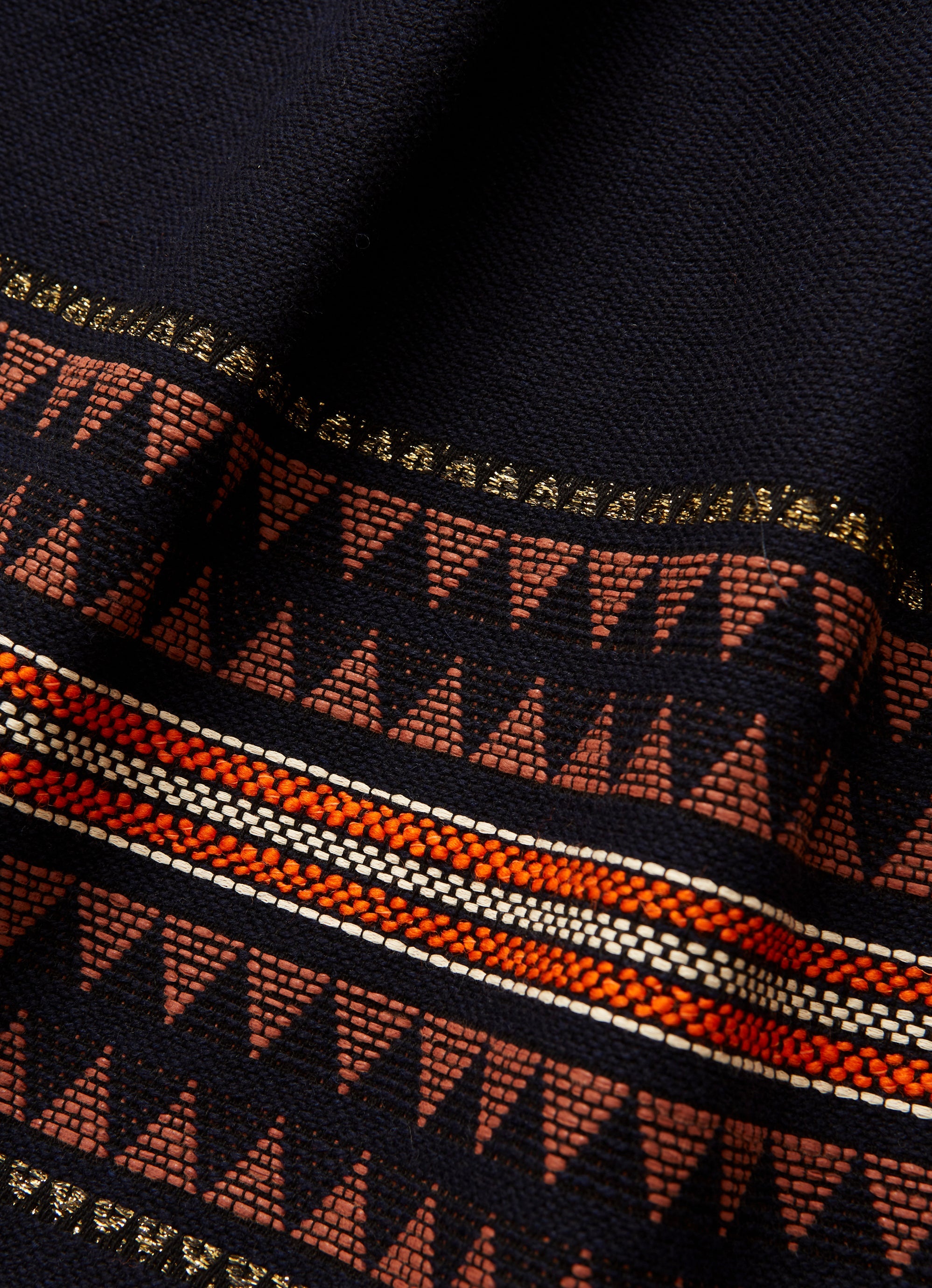 Balloon skirt with ethnic designs