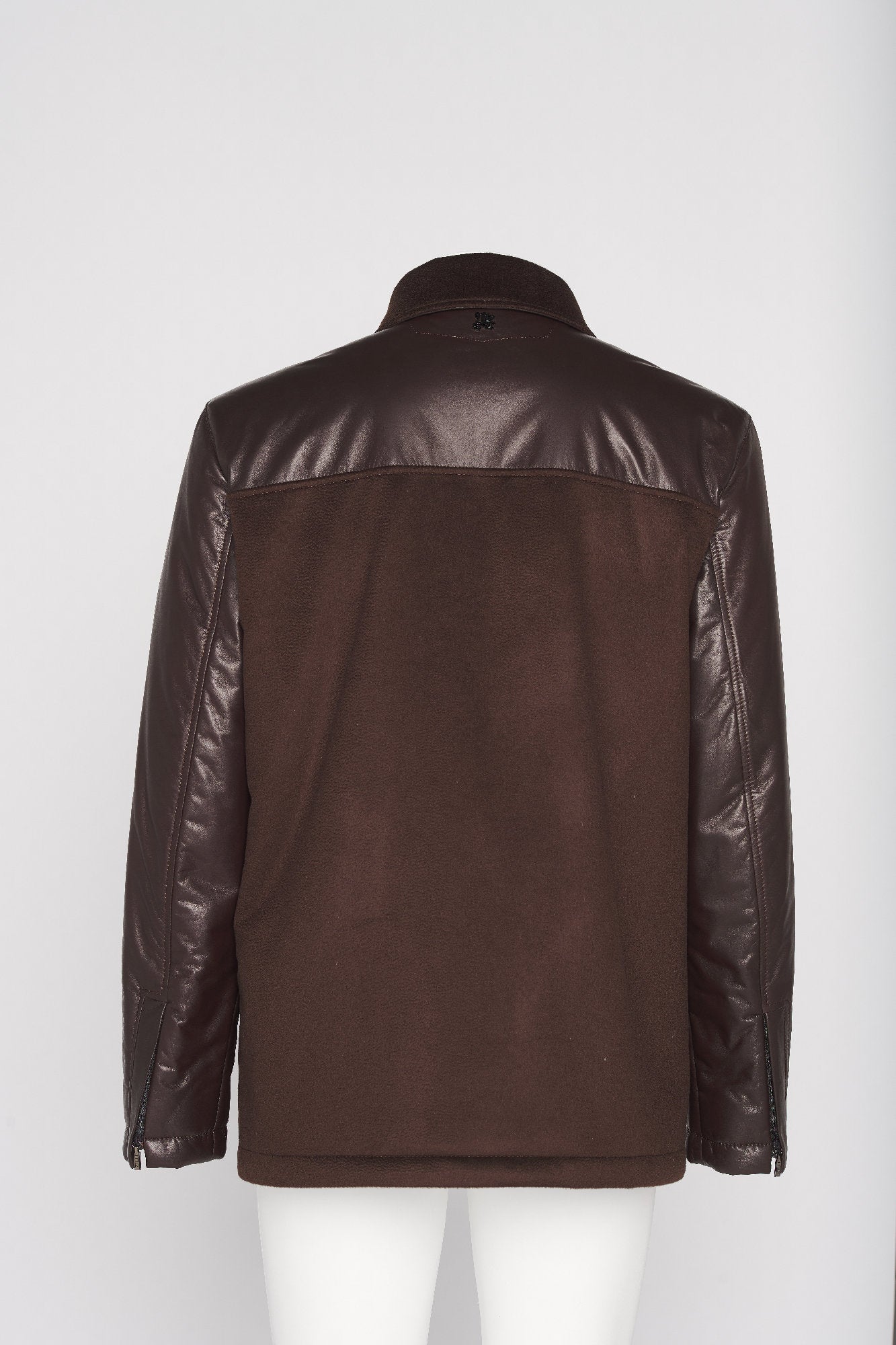 Cashmere jacket with pockets - Brown