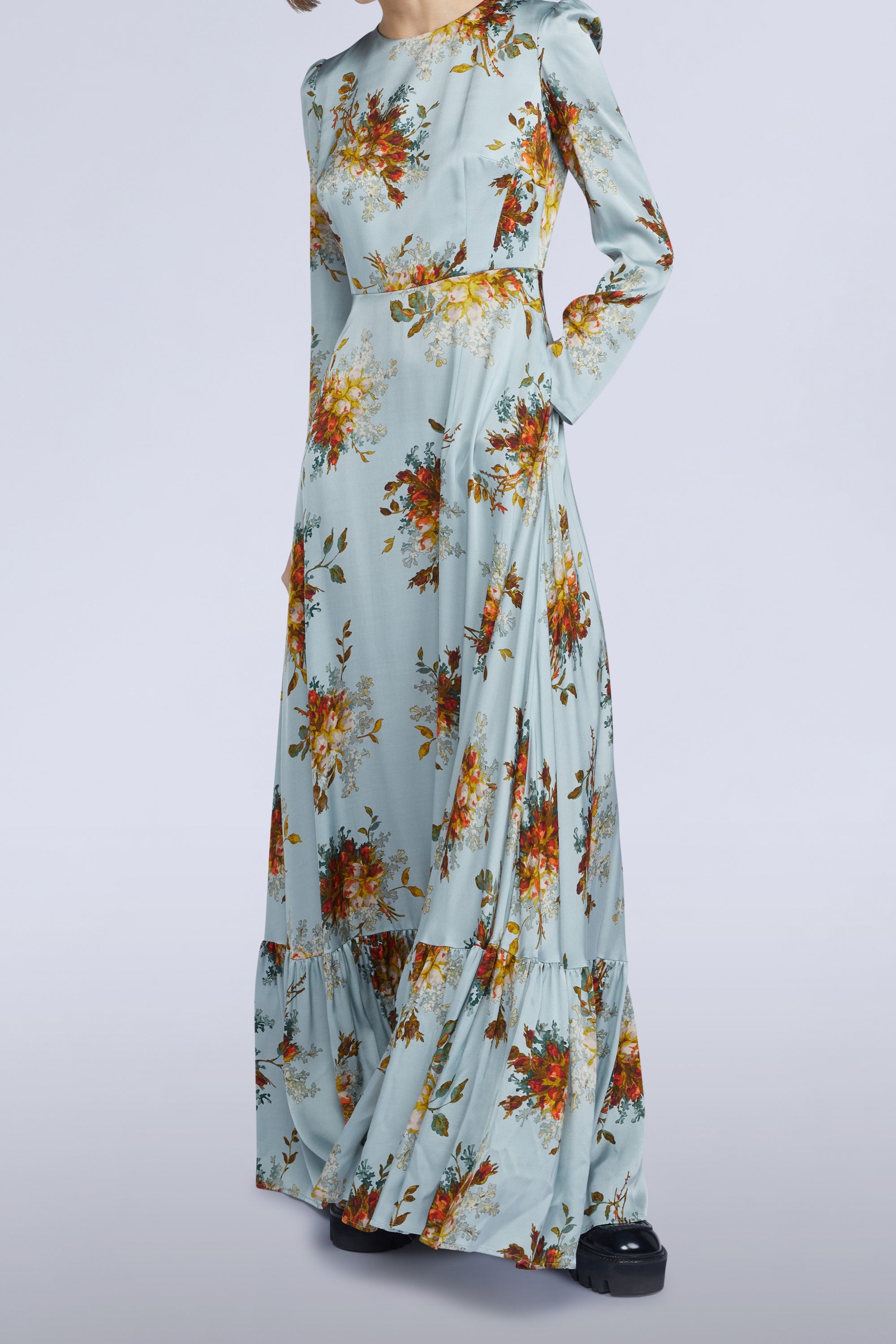 ROBE LONGUE EN VISCOSE