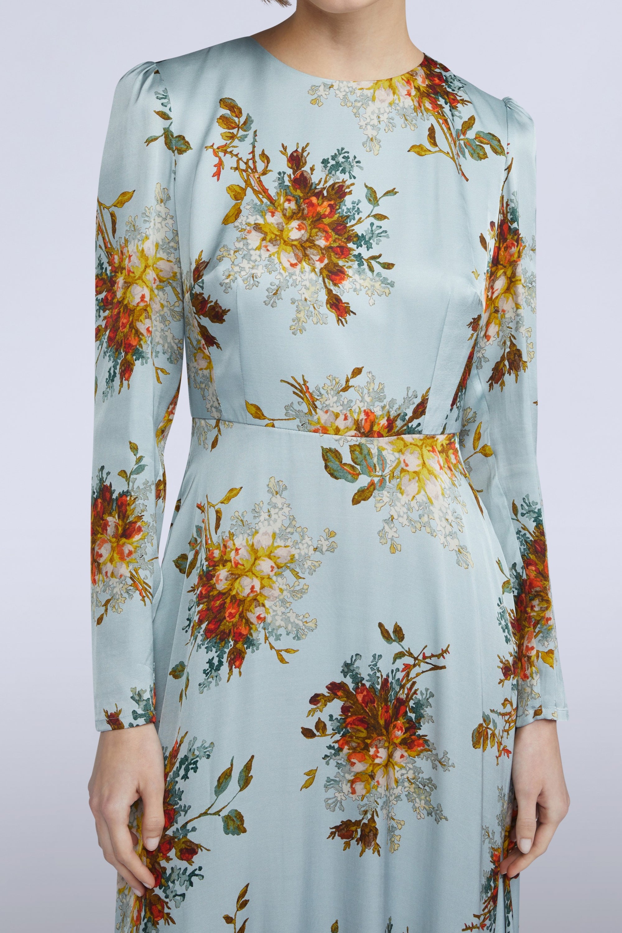 ROBE LONGUE EN VISCOSE