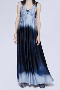 ROBE LONGUE COUPE EMPIRE DÉGRADÉ