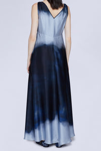 ROBE LONGUE COUPE EMPIRE DÉGRADÉ