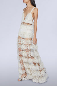 Robe crochet - Avorio