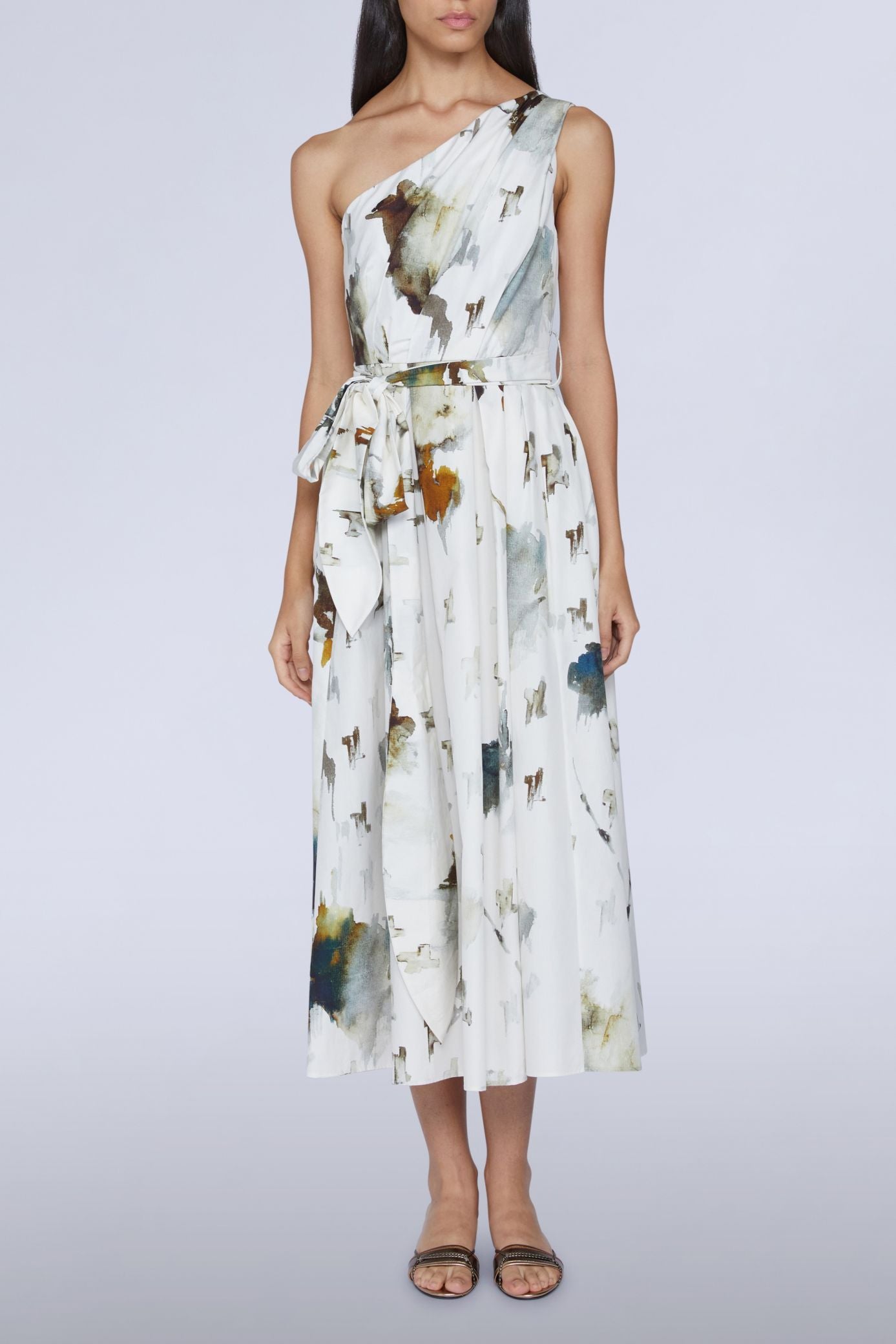 NEW OFFER ROBE MONOBRETELLE ARGENTÉE