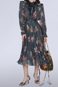 ROBE À IMPRIMÉ FLEURS