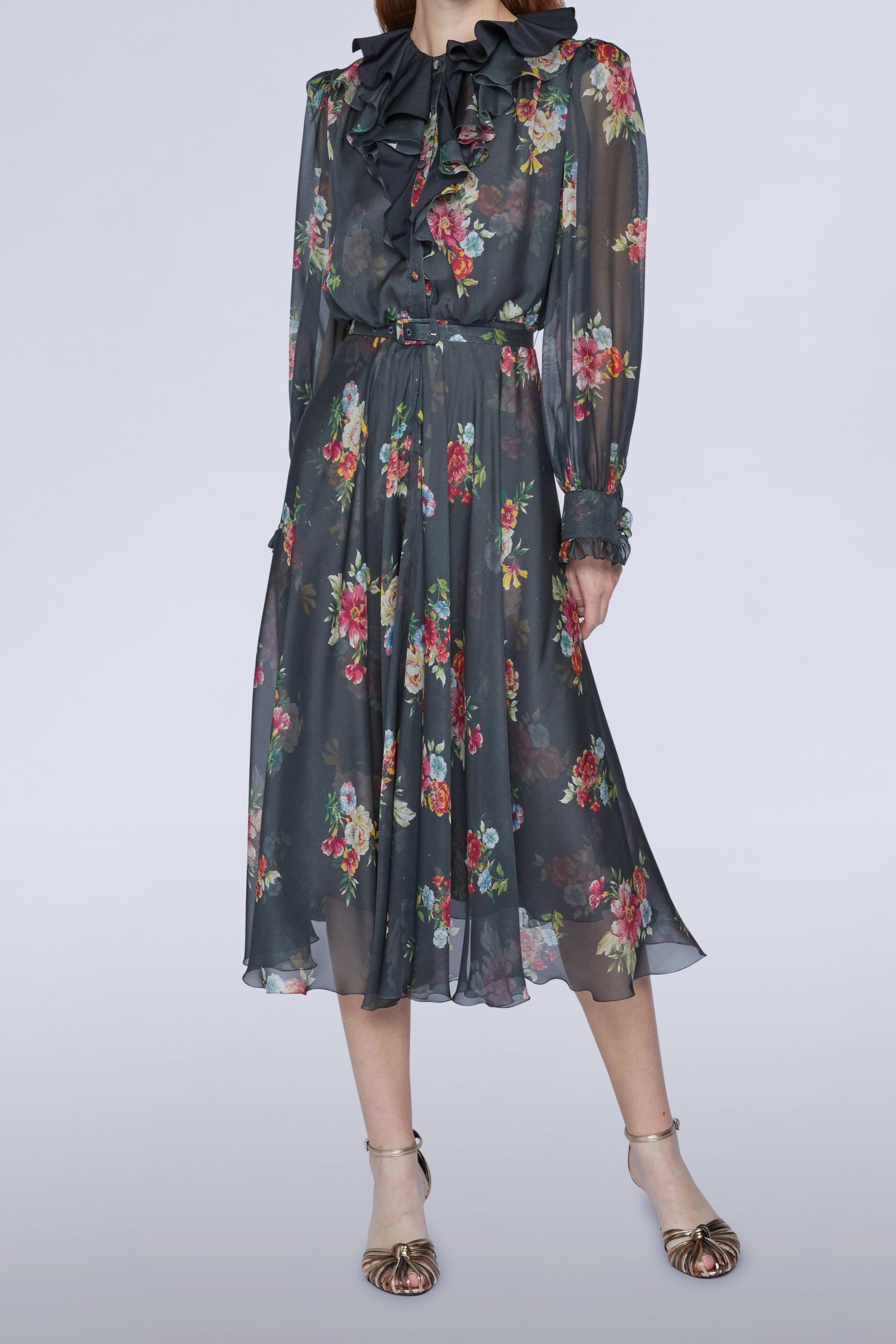ROBE À IMPRIMÉ FLEURS