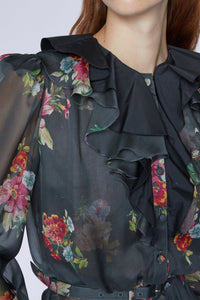 ROBE À IMPRIMÉ FLEURS