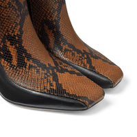 Bottes Mabyn 85 en cuir - Black & Cuoio