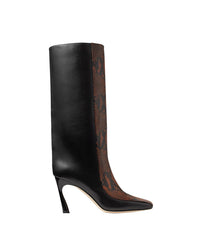 Bottes Mabyn 85 en cuir - Black & Cuoio