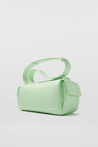 Labauletto leather shoulder bag - Acid Green