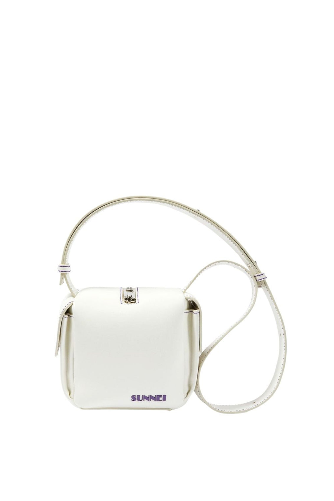 Lacubetto leather bag - White