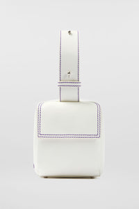 Lacubetto leather bag - White