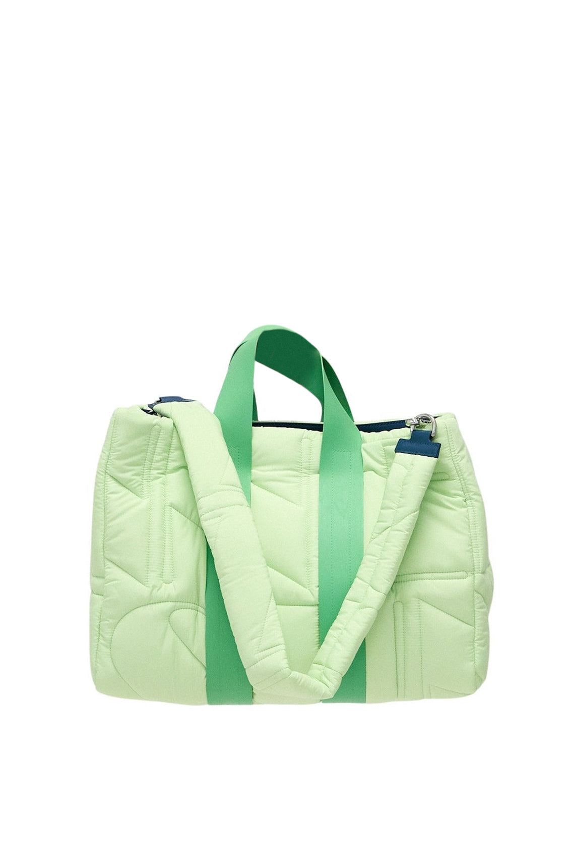 Padded parallelepiped bag - Mint