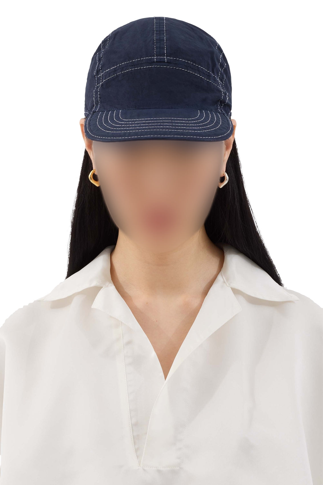 5-panel cap - Dark Blue