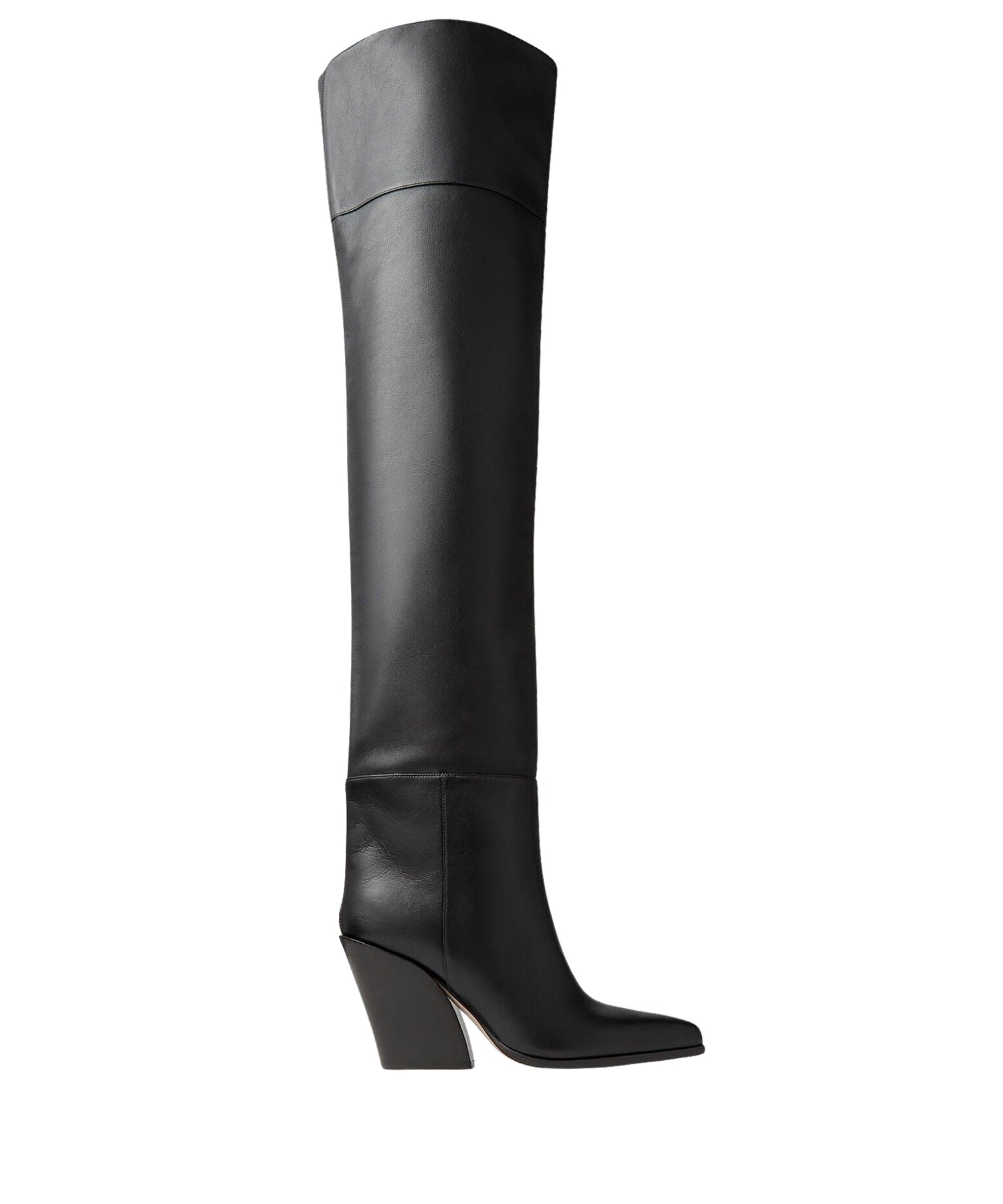 Cuissardes Maceo 85 en cuir - Black