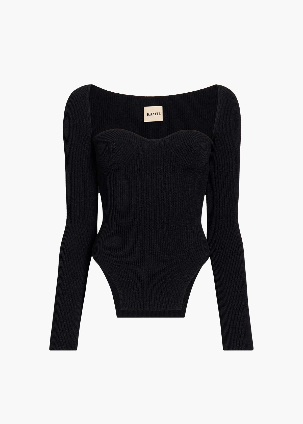 Black Maddy Top In Black - Black