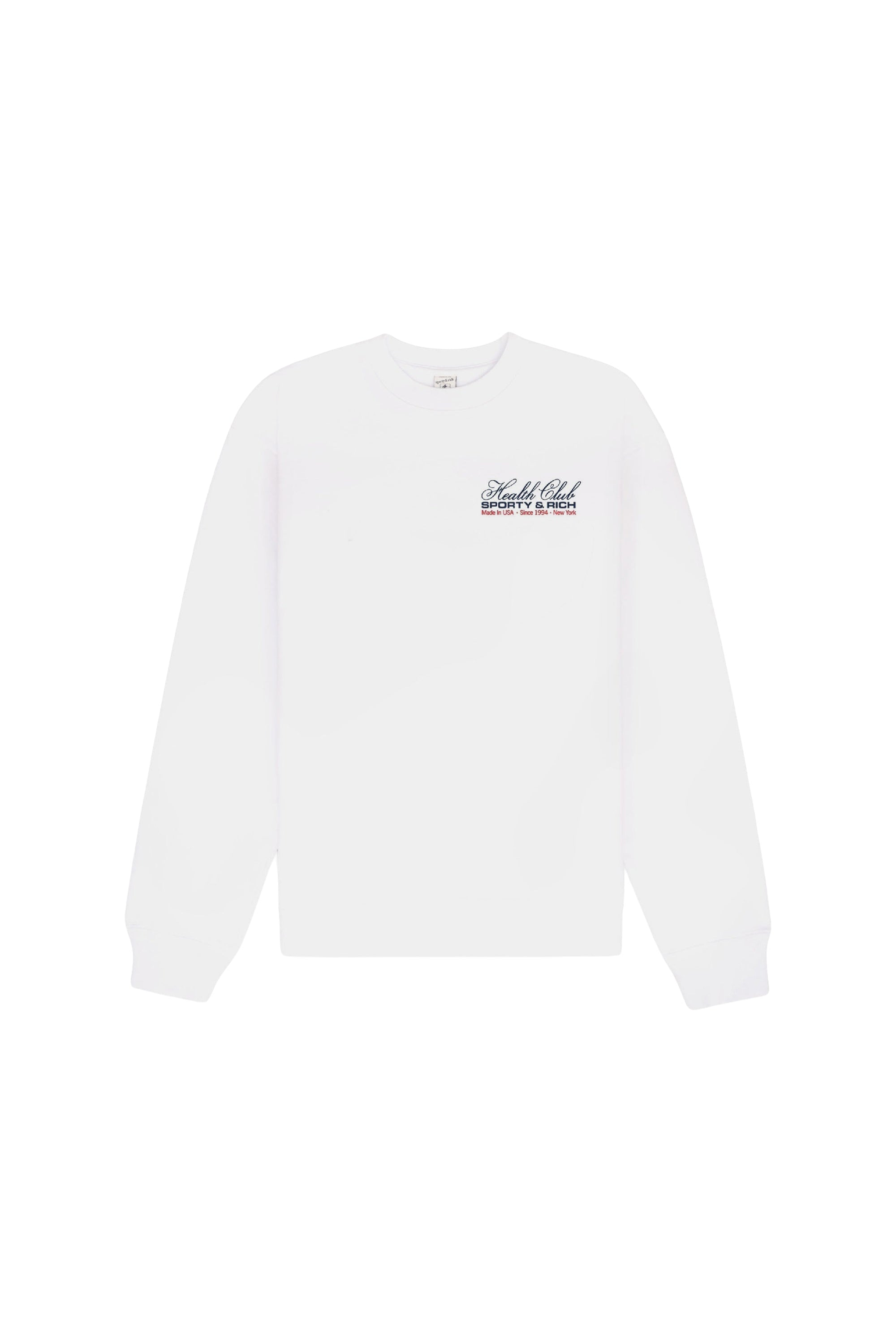 Sweatshirt Made In USA imprimé - White