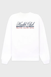 Sweatshirt Made In USA imprimé - White
