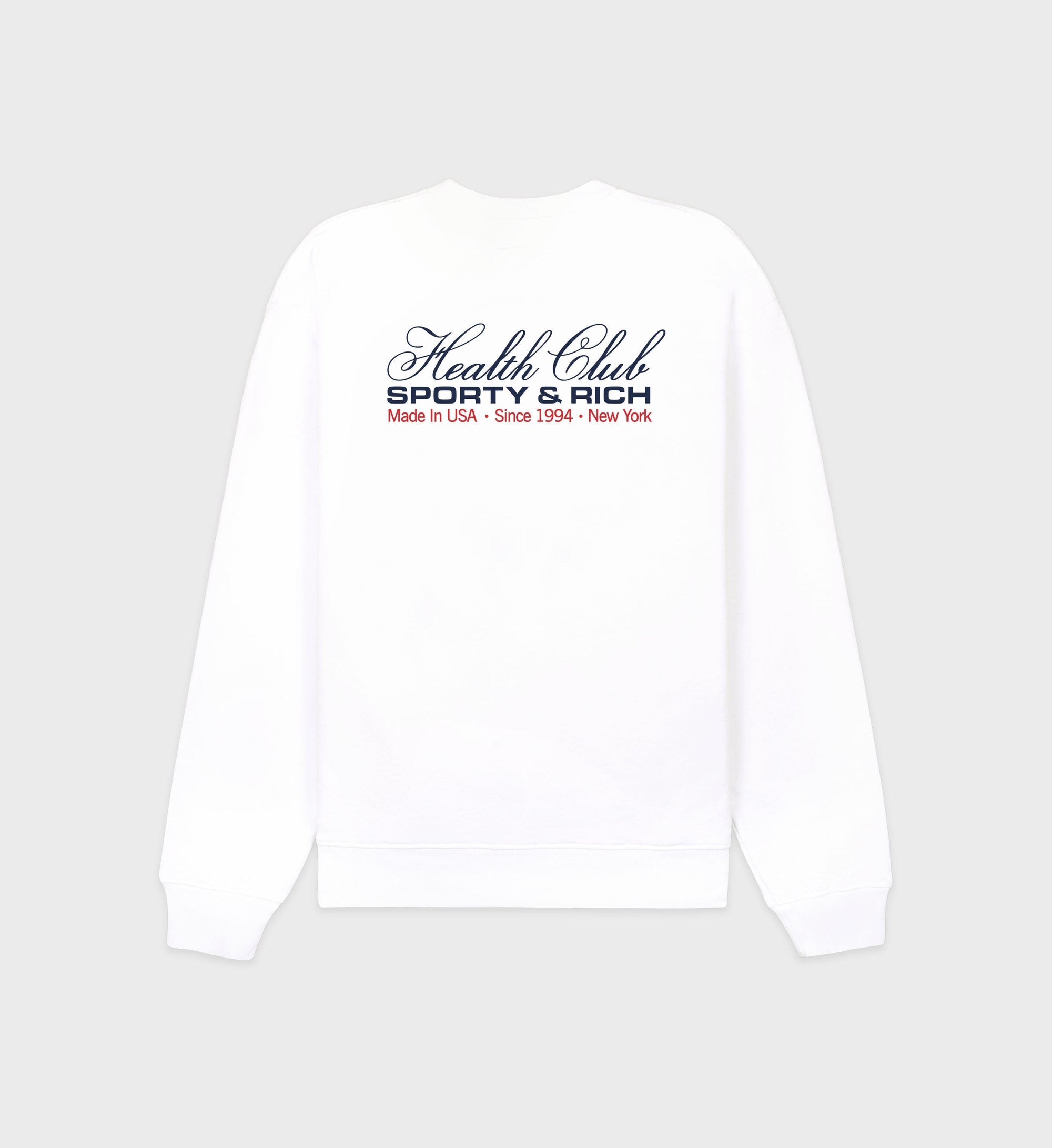 Sweatshirt Made In USA imprimé - White