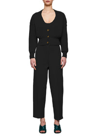 Pantalon large Madeleine - Black