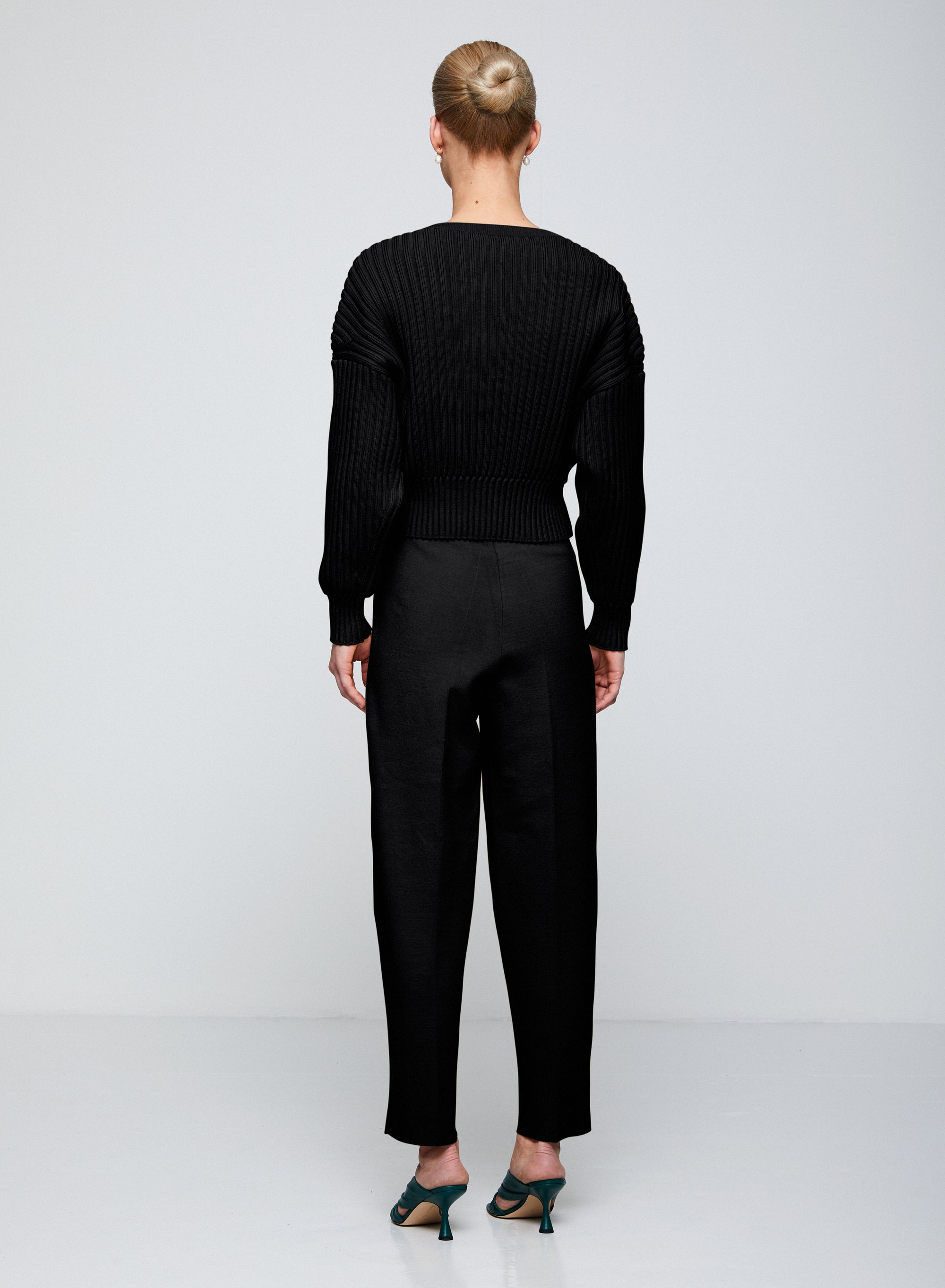 Pantalon large Madeleine - Black