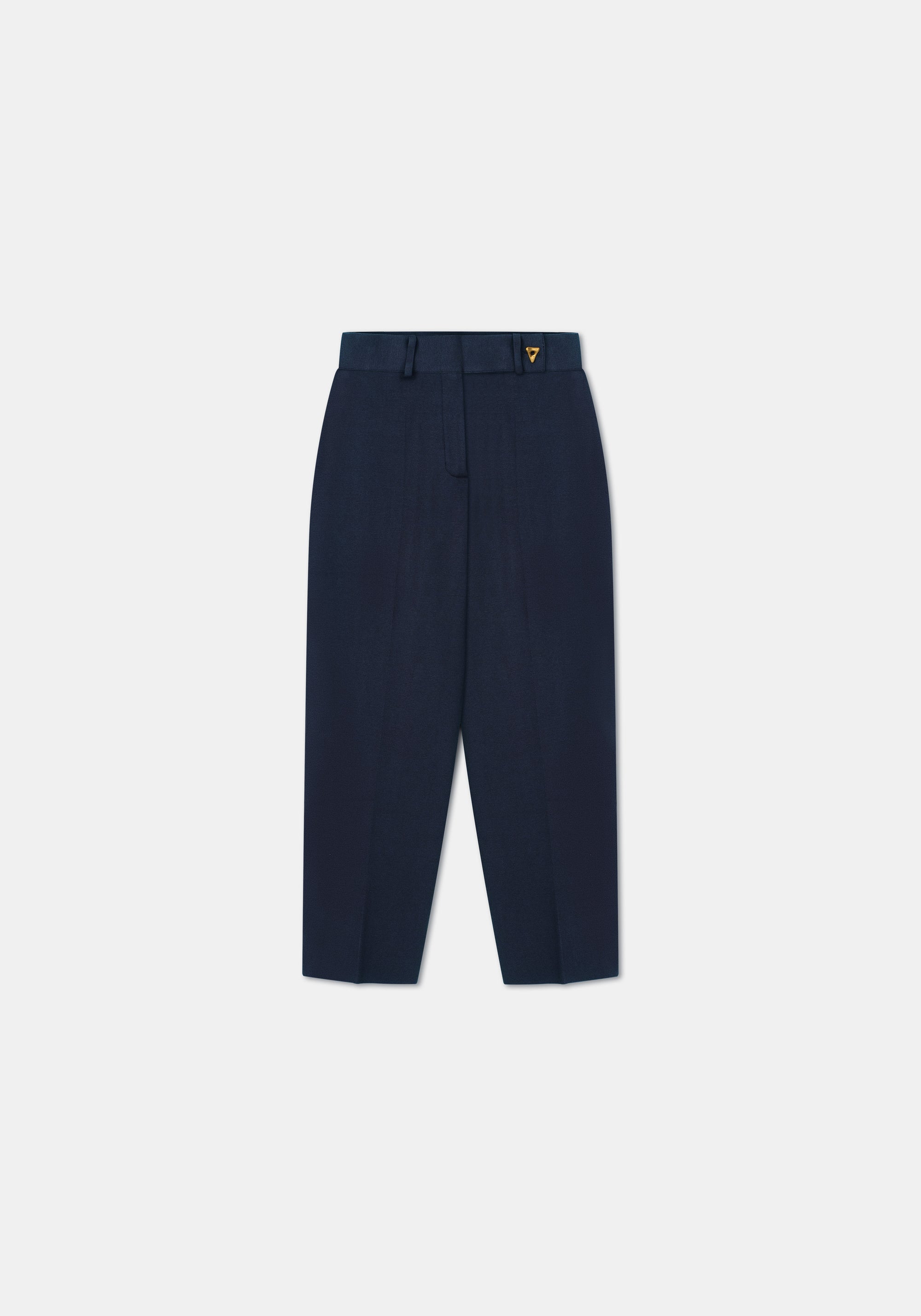 Madeleine wide-leg trousers - Midnight Blue
