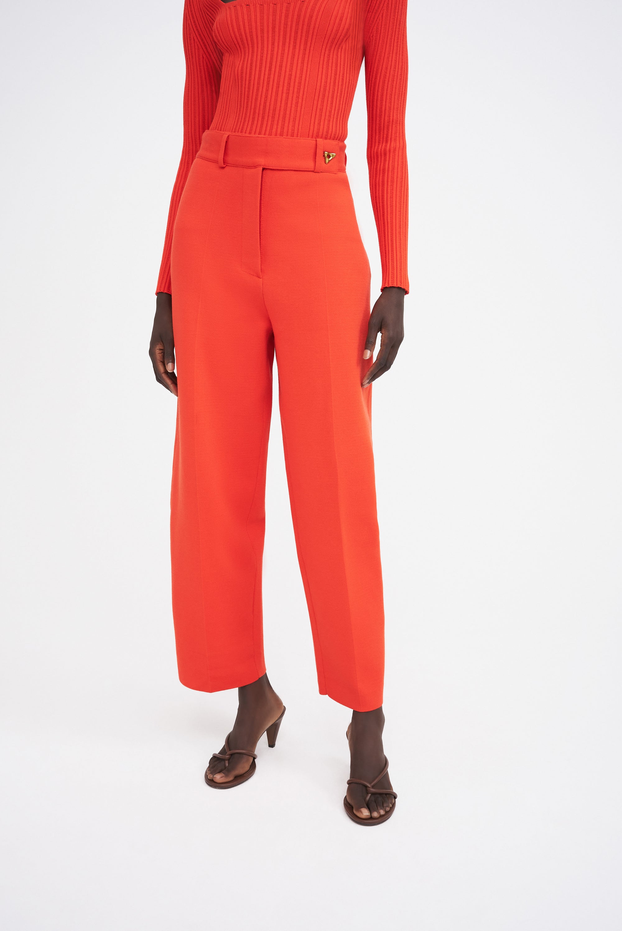 Pantalon large Madeleine - Red