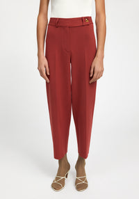 Pantalon large Madeleine - Rosewood
