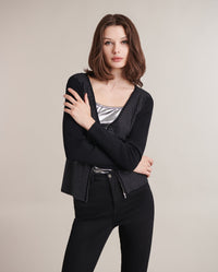 Black / Cardigan Madelyn