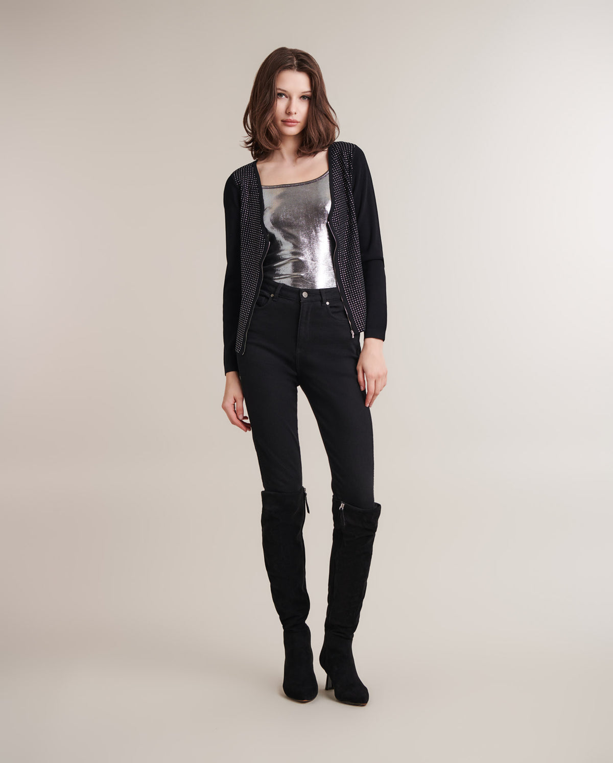 Black / Cardigan Madelyn
