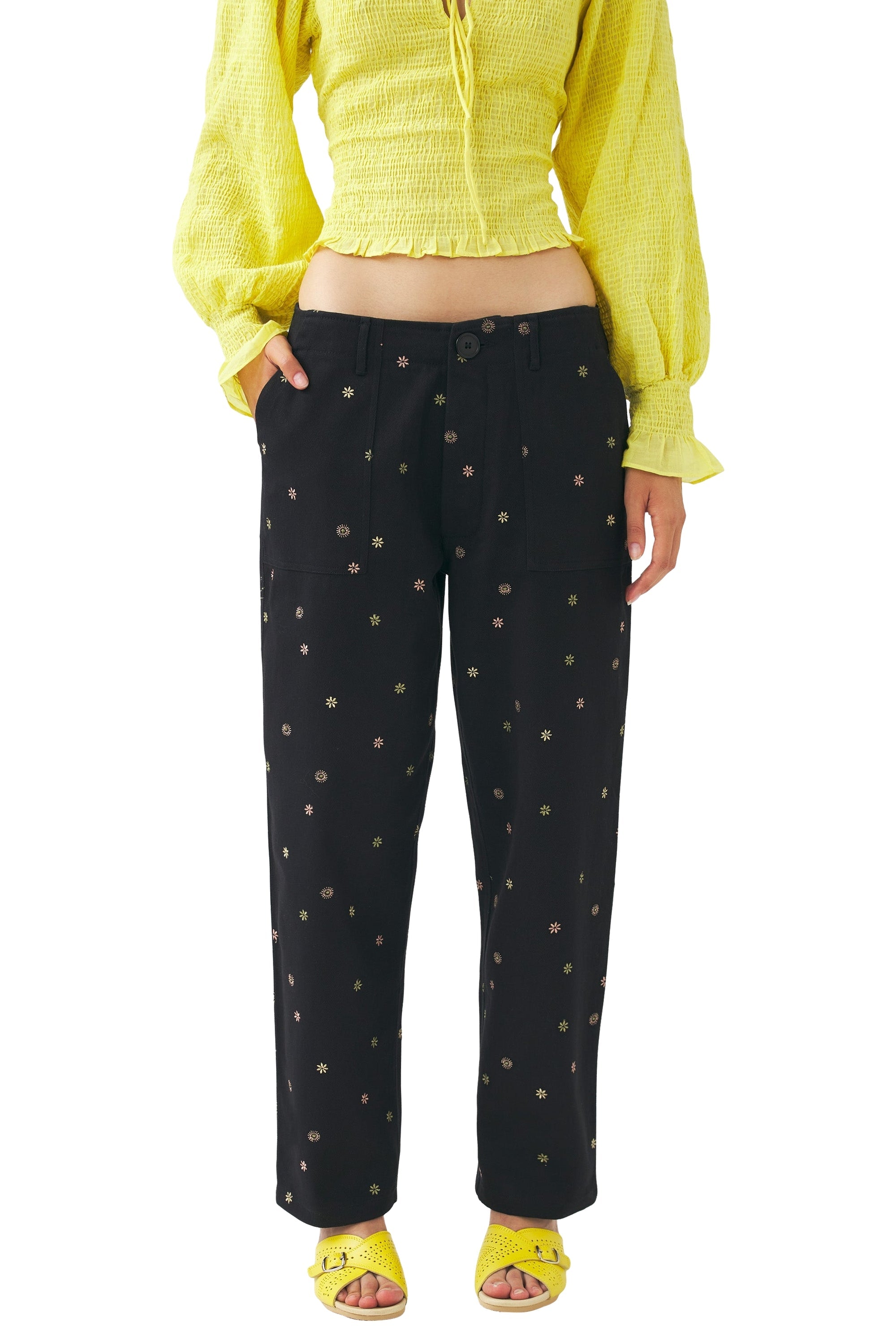 BLACK MAEL PANT