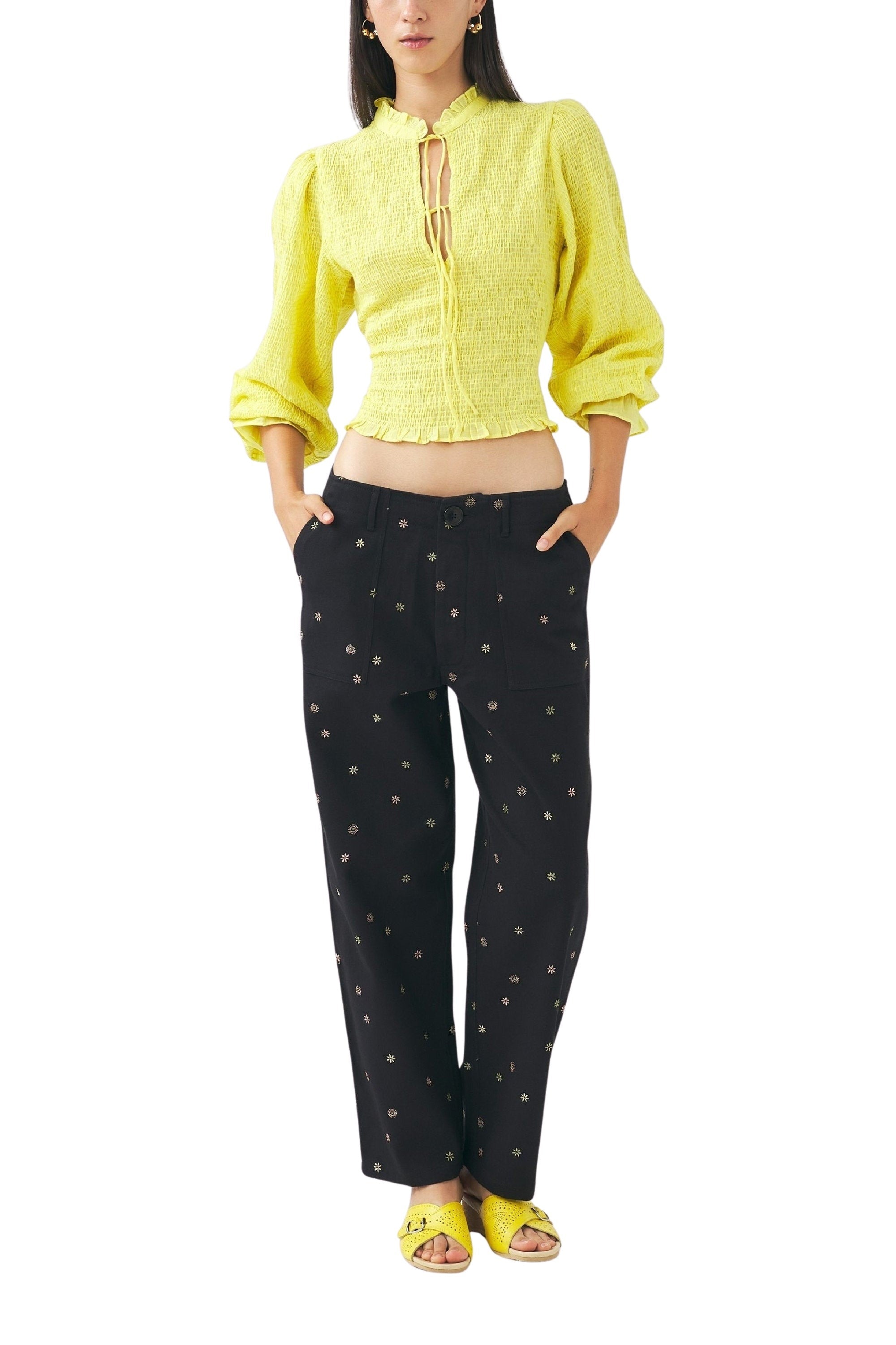 BLACK MAEL PANT