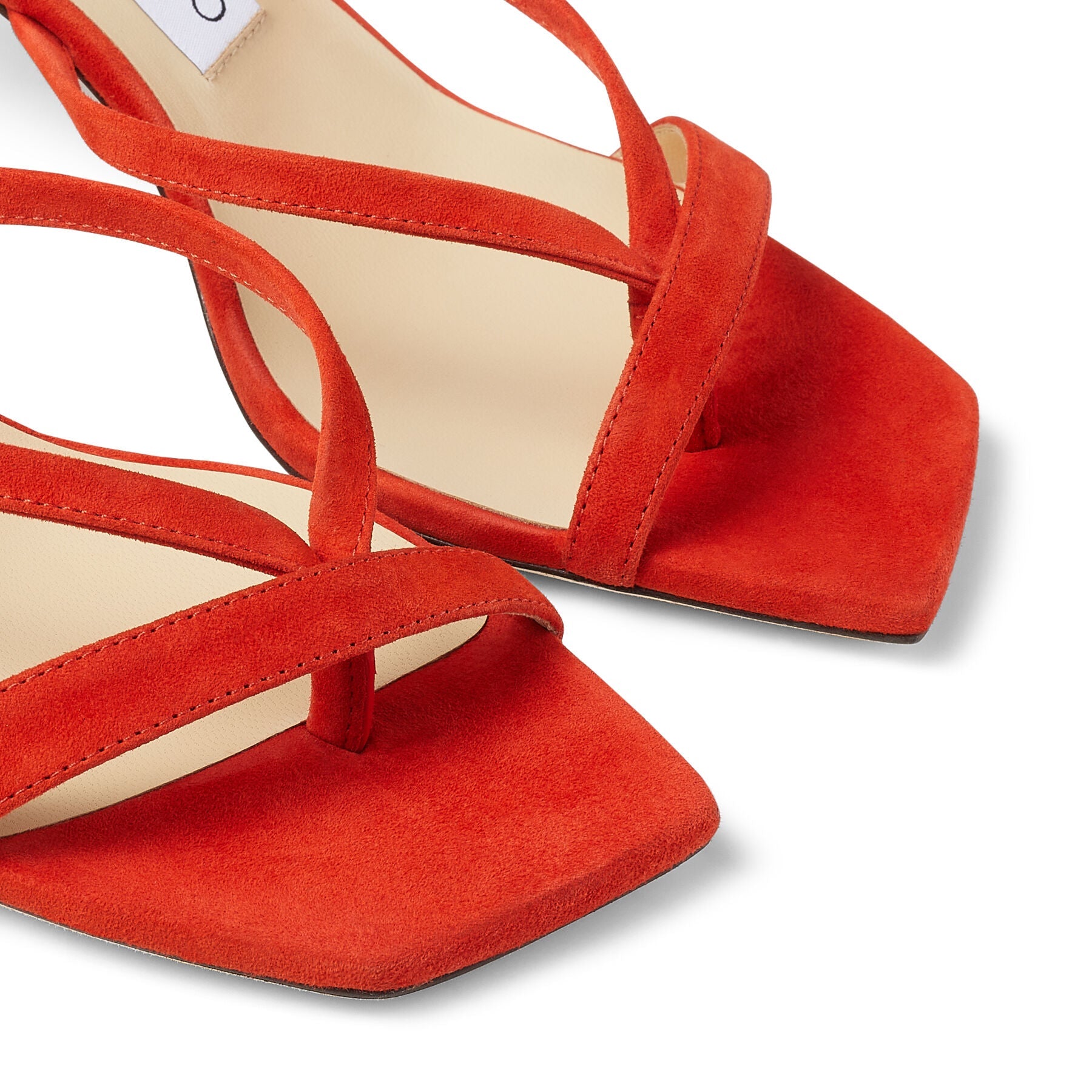 ZNO STOCK 0 DJV 1/0 ST 0% Prix 190 / Reco 200 MANDARIN RED Sandal MAELIE 70