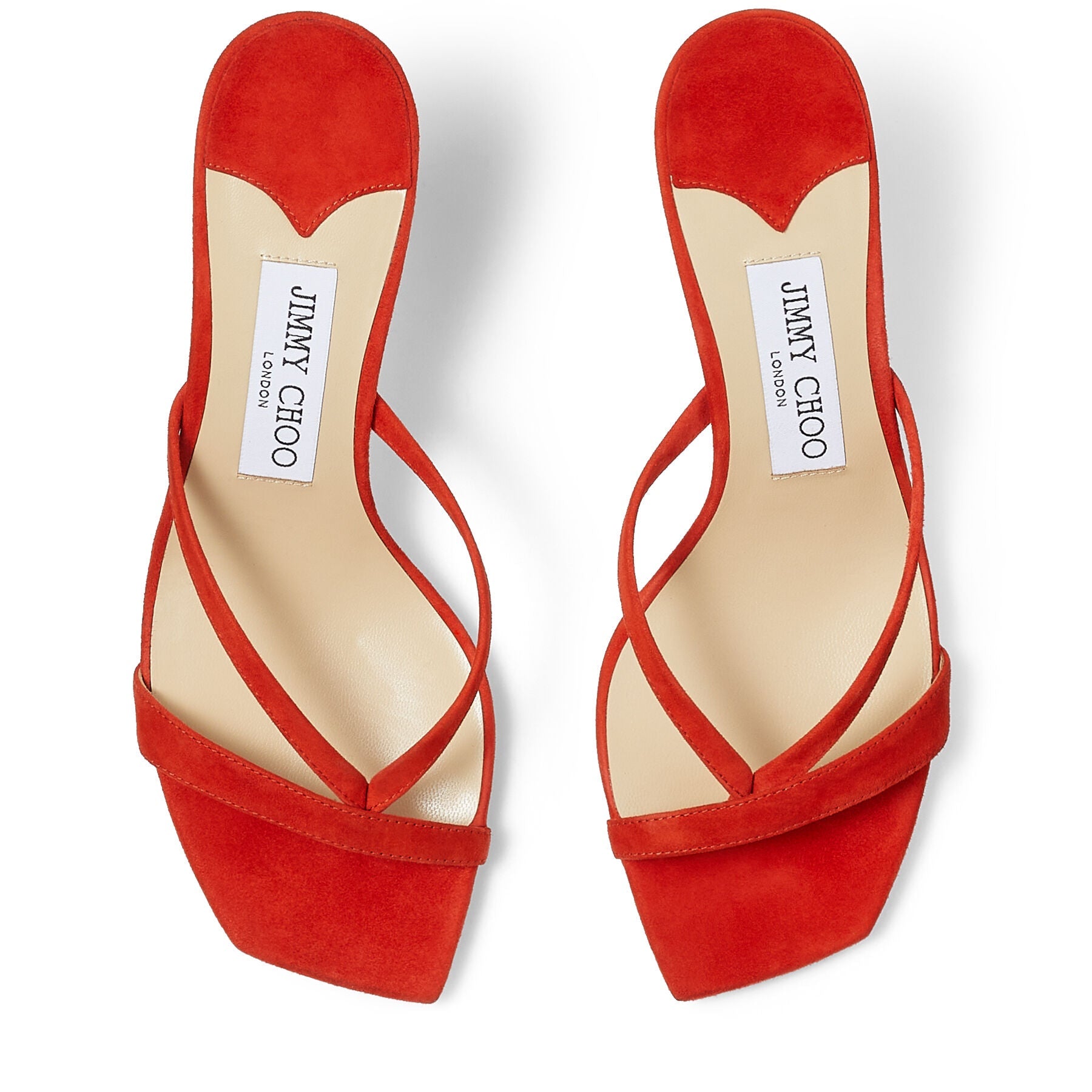 ZNO STOCK 0 DJV 1/0 ST 0% Prix 190 / Reco 200 MANDARIN RED Sandal MAELIE 70
