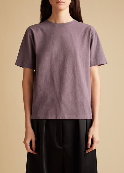 Mae T-shirt - Burnt Purple